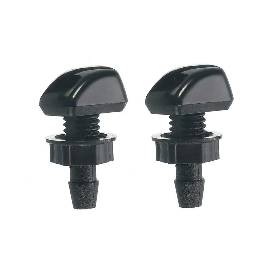 Car Windshield Wiper Washer Spray Nozzle Fits Most Car Models Car Dual Holes Windshield Washer Nozzle Wiper Water Spray Jet