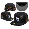 Unisex Adjustable-Free Baseball Cap With Wide Brim Embroidered Round Crown Sun Protection Fall Outdoor Use