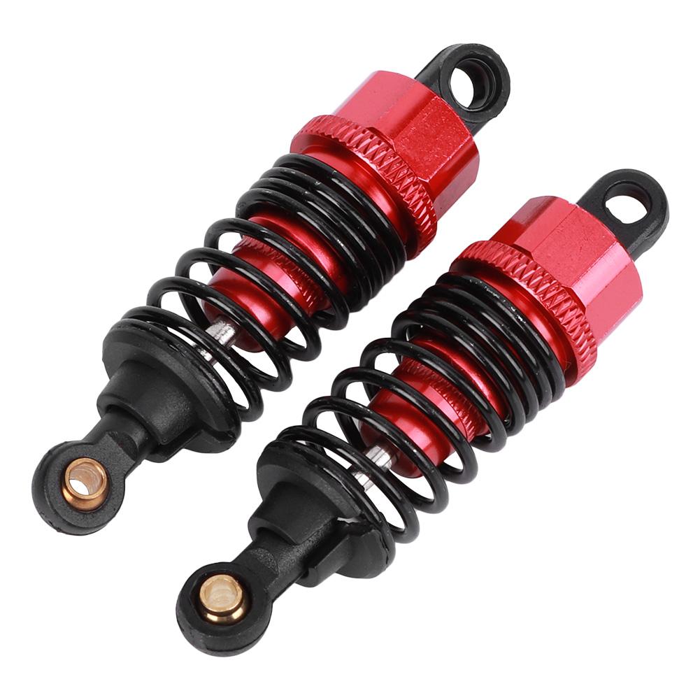 2pcs 1 10 Metal Shock Struts Damper Fit for HSP RC Car Model Part Accessory Red