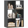 6-Cube Bookshelf - Black