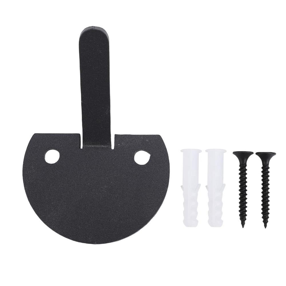 Black Skull Wall Hanger Steel European Mount Holder Carbon Steel Mount Bracket Home Wall