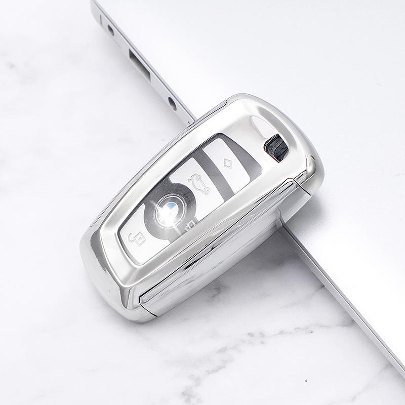BMW 5 Series 7-Button Car Key Protective Shell
