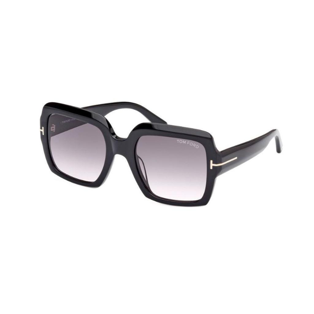 Tf Classic Mirrored Square Sunglasses Unisex sunglasses Black FT10825401B