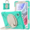 Kids Case for Samsung Galaxy Tab A7 Lite 8.7 T220/T225, Armored, Children, Green / Gray
