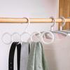 Scarf Hanger and Belt Storage Rack Used for Neckties Belts Scarves Space Saving Multi-purpose Storage Rack Clothing Organizer