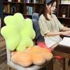 Throw Pillow Comfortable Touch Full Filling High Elasticity Smooth Wear-resistant Decorate Portable Four-Leaf Clover Plush Pillow Household Accessory