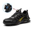 Men's Summer Anti-smash, Stab-proof and Non-slip Labor Insurance Shoes, Lightweight Protective Work Shoes