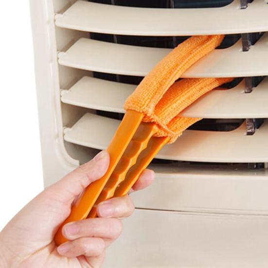 4Pcs Window Blinds Cleaning Brush Soft Microfiber Ergonomic Handle Multi-functional Air