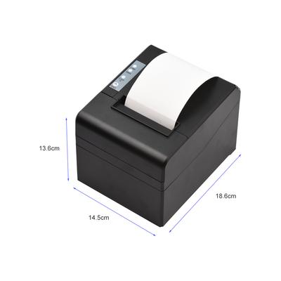 Thermodrucker für Kassenbons 80mm Desktop Direktdruck USB-Anschluss 300mm/s Hohe Geschwindigkeit mit Auto-Cutter Unterstützung ESC/POS
