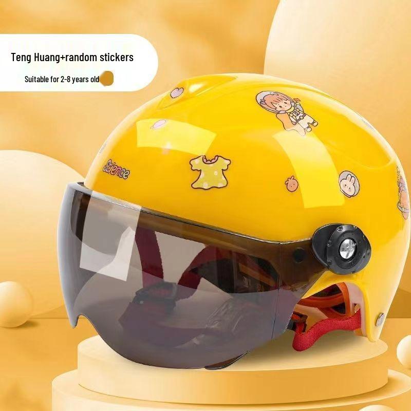 Children's Electric Scooter Helmet - Summer Sun Protection, All-Season Safety for Toddlers.