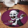 Art The Clown (5) Round Office Rug Decorative Floor Rug for Office Bedroom Living Room and Home Space