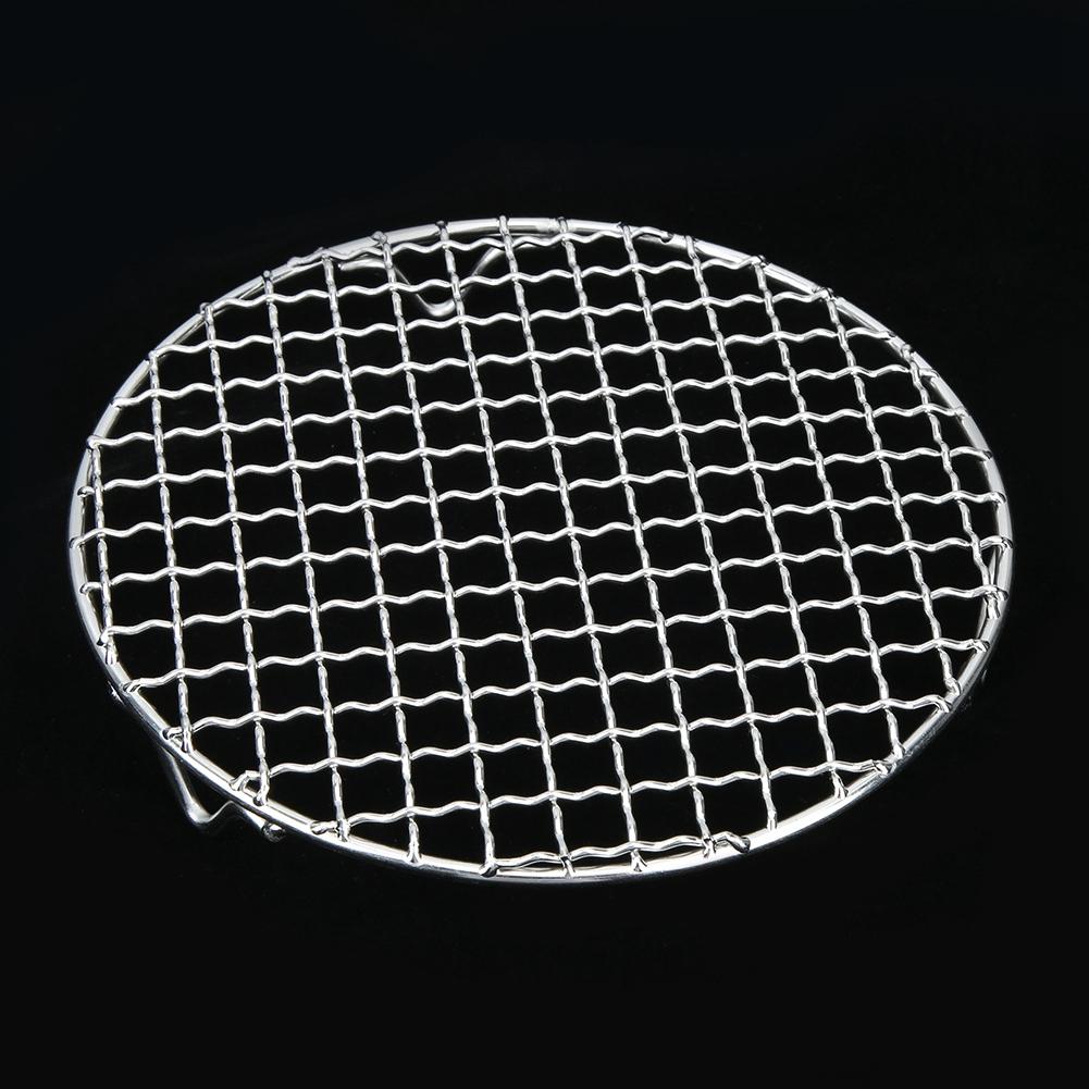 Multipurpose Stainless Steel Baking Wire Mesh Grill BBQ Net Mesh Barbecue Steaming Rack Fryer