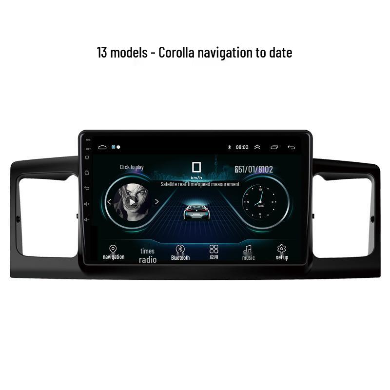 

Трансграничный Android Смарт Экран Центрального Управления с Камерой Заднего Вида для Corolla/F3 (07-19) WiFi 1+32