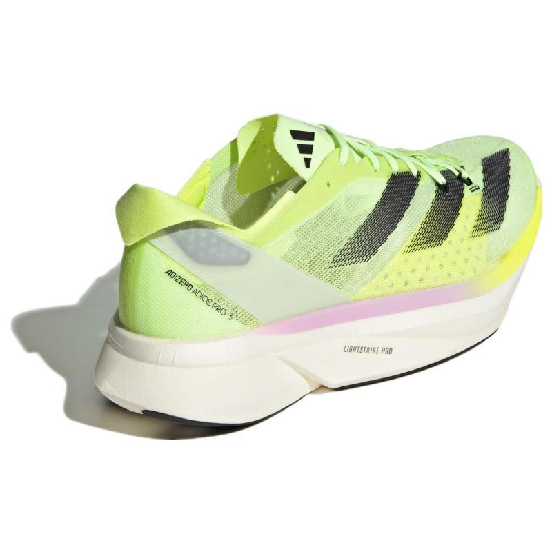 Adidas Adizero Adios Pro 3 Neon Green Black Pink Sneakers IG6445