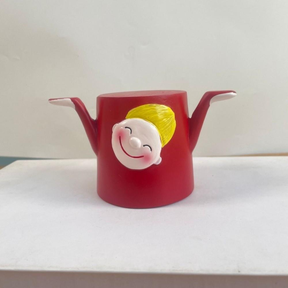 Cartoon Succulent Plant Container Resin Upside Down Potted Plant Inverted Flower Pot  Office Decor