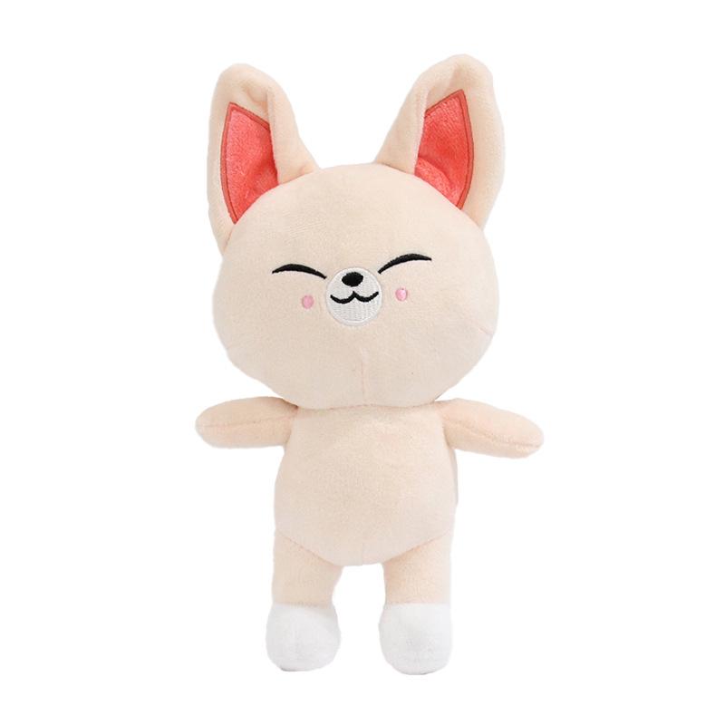 Skzoo Plush Toys Stray Kids Plush Wolf Chan Cartoon Stuffed Animal Plushies Doll Cute Companion for Kids Adults Fans Gift 20CM
