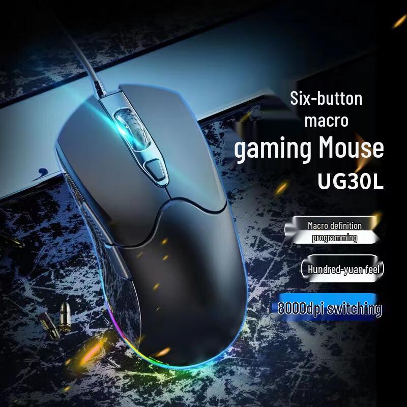 Y-FRUITFUL Ergonomic Wired Gaming Mouse