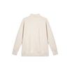 Nike Sportswear Phoenix Fleece Logo FW24 Outdoor Casual Sports Pullover Long Sleeve Jacket Women Jackets Off-White FV7680-104