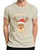 Merry Christmas Reindeer Santa Hat Cartoon Kids Funny Unisexs Tshirt
