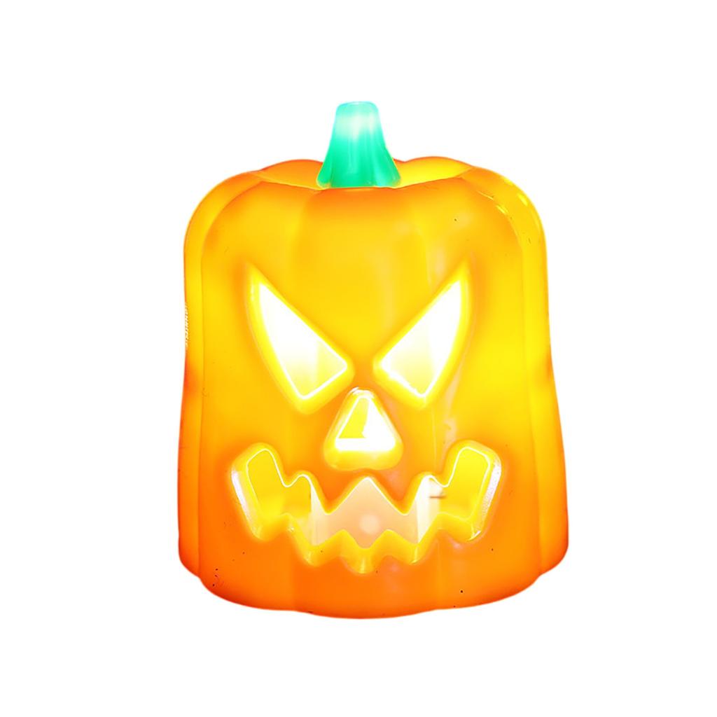Halloween LED Night Light Party Decoration Candle Holder Prop