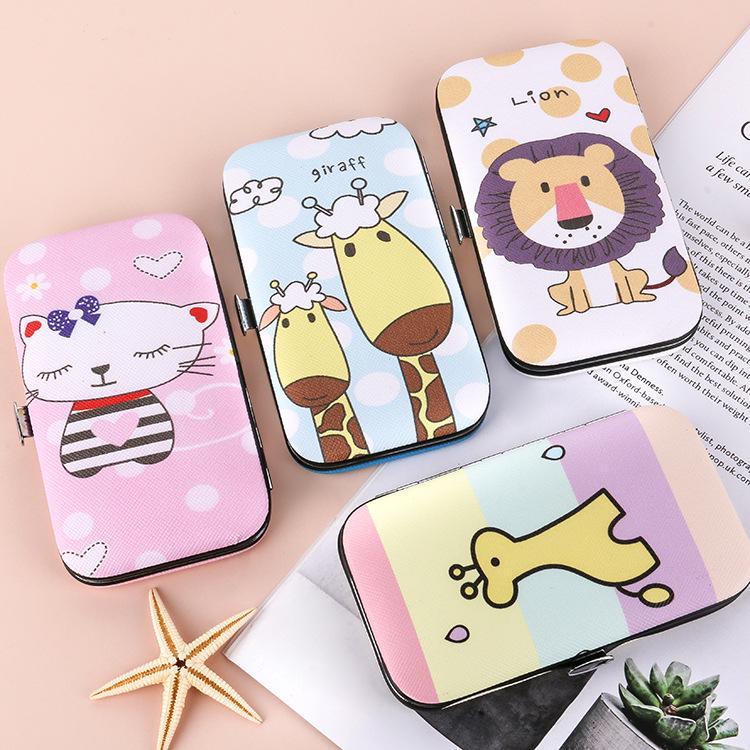 Creative 7-Piece Cartoon Nail Clipper & Manicure Set