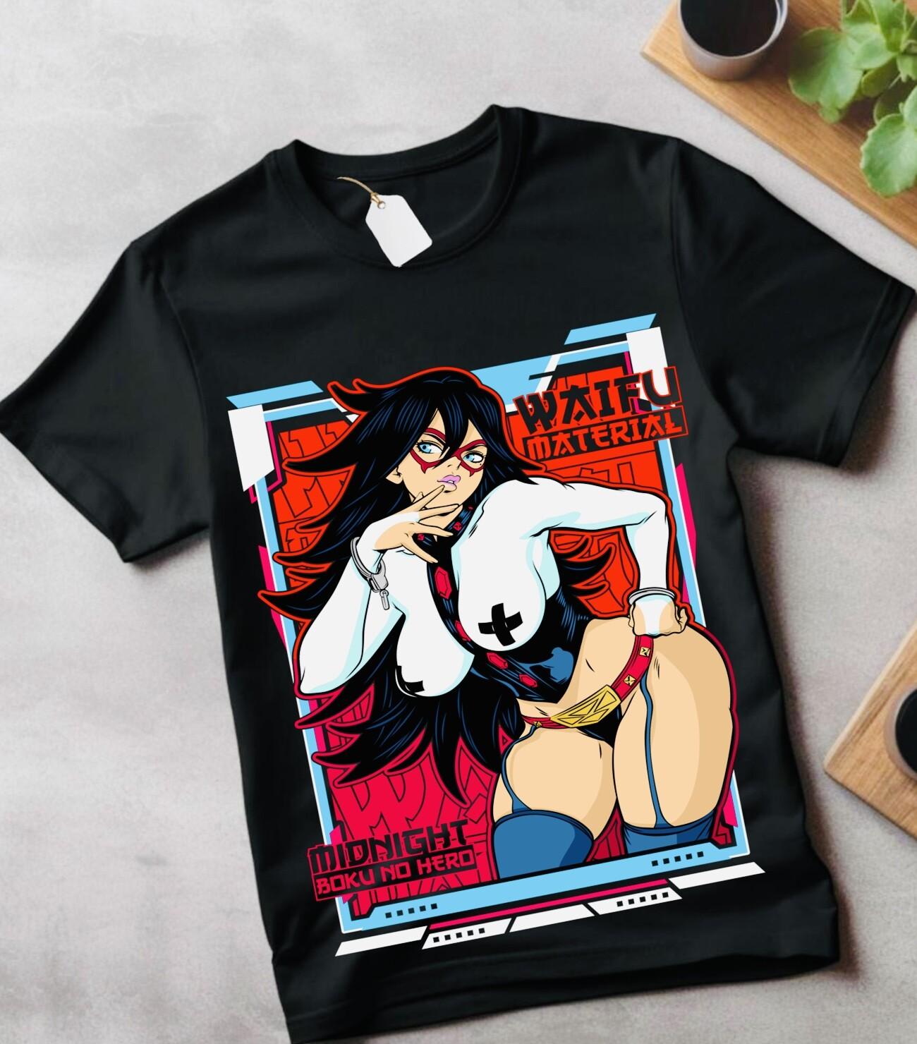 

Anime Himiko Toga T-Shirt Mens Womens Tees Top Midoriya My Hero Academia Girl Kawaii girl gift L