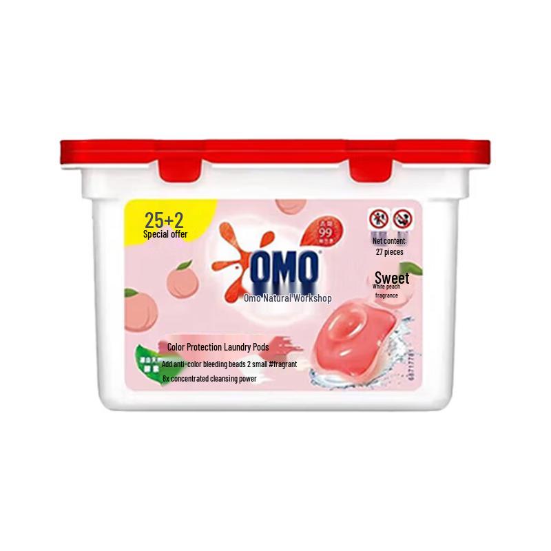 OMO Natural Workshop White Peach Laundry Gel Beads