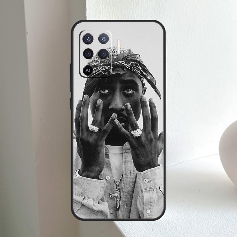 Rapper 2pac Singer Tupac For OPPO A78 A98 A18 A38 A58 A5 A6 Pro A15 A17 A57 A16 A76 A96 A54 A74 A94 A40 A60 A80 Case