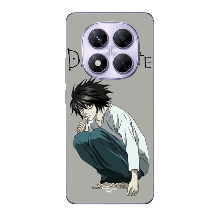 Coque Xiaomi Redmi Note 14 Pro 5G Anime Death Note Ryuzaki Maniacase