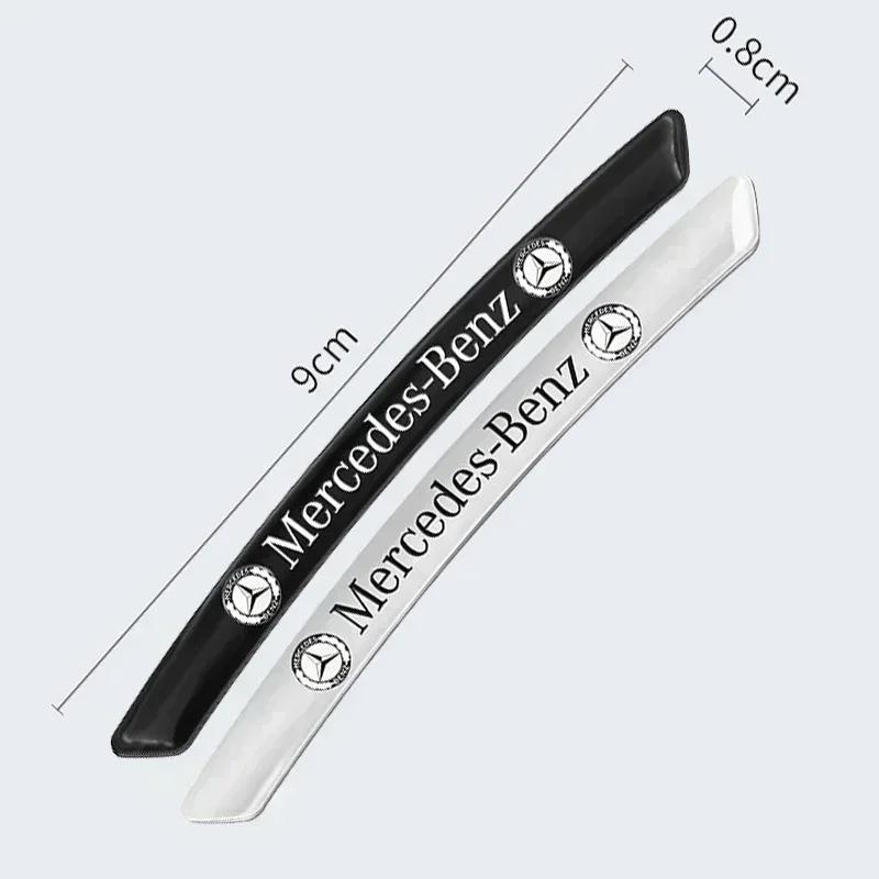 4Pcs Car Styling Wheel Rim Aluminum Logo Sticker Wheel Hub Decals For Mercedes benz A B R G Class AMG GLK GLA GLB W204 W251 W176 CS1