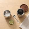 304 Stainless Steel Water Cup Children's Anti-drop Drinking Water Leisure Restaurant Double-layer 120ml Anti-scalding Tea Cup