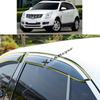 For Cadillac SRX 2009-2010 2011  2013 2014 2015 Car Body Styling Sticker Plastic Window Glass Wind Visor Rain/Sun Guard Vent