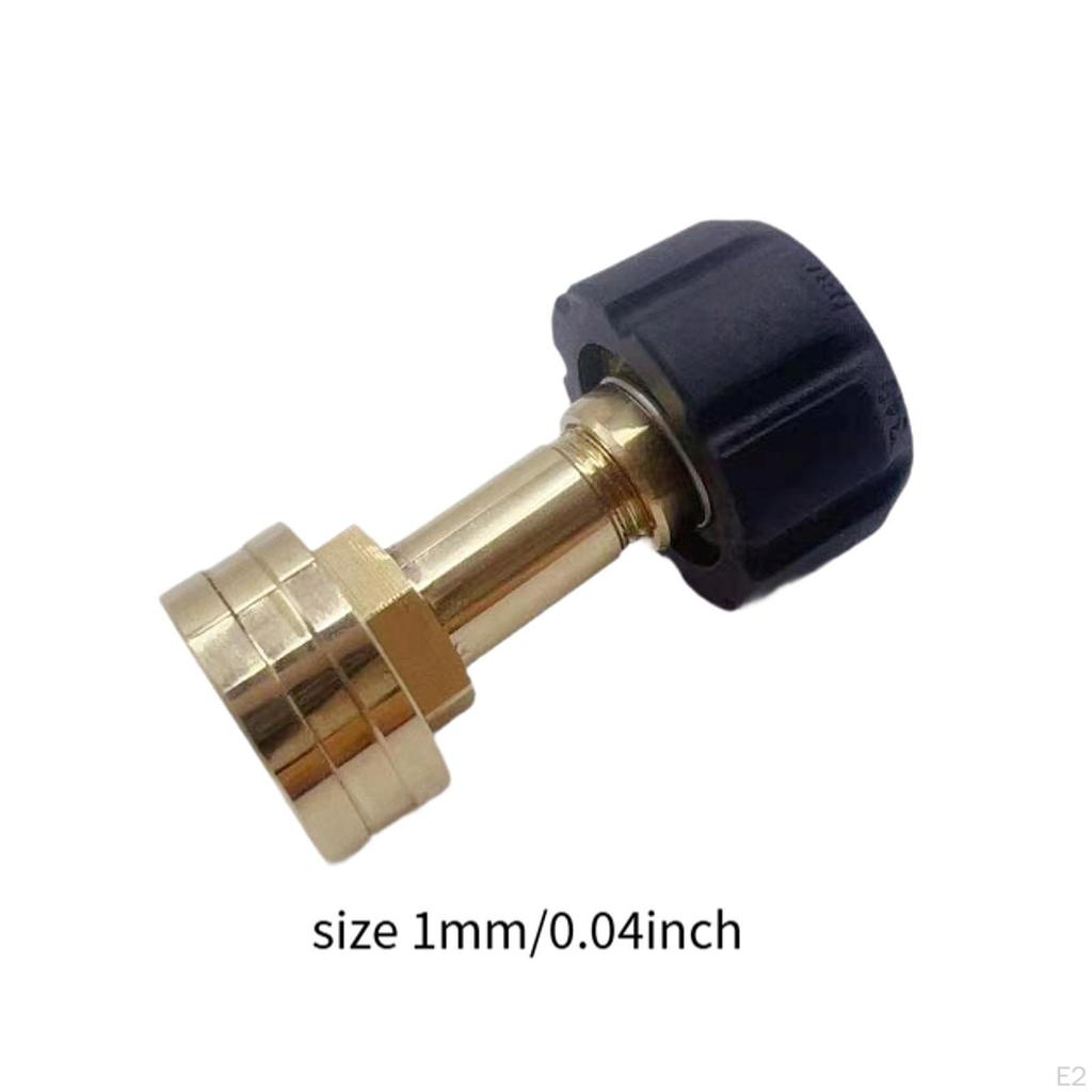 High Pressure Washer Adapter Hose Fittings Replaces Brass M22-14 Stable