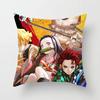 45 * 45Cm Anime Demon Slayer Kimetsu No Yaiba Printed Pillowcase Kids Bedroom Living Room Home Decor Pillow Cases Pillowcase