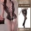 Sex Underwear Hollow Breast Sexy Mesh Sex Uniform Free Open Crotch One-piece Mesh Socks Nightclub Set