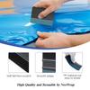4-inch Suede Felt Squeegee Professional Scratchfree Soft Wet Dry Suede Felt Edge Scraper Vinyl Window Headlight Tint Squeegee