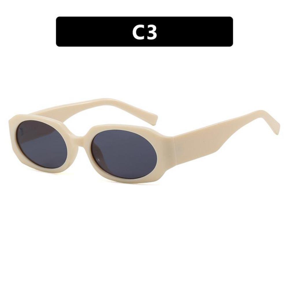 Y2K/Hip Hop Sunglasses Retro Small Frame Rectangular Sunglasses Street Photography Concave Shaped Sunglasses