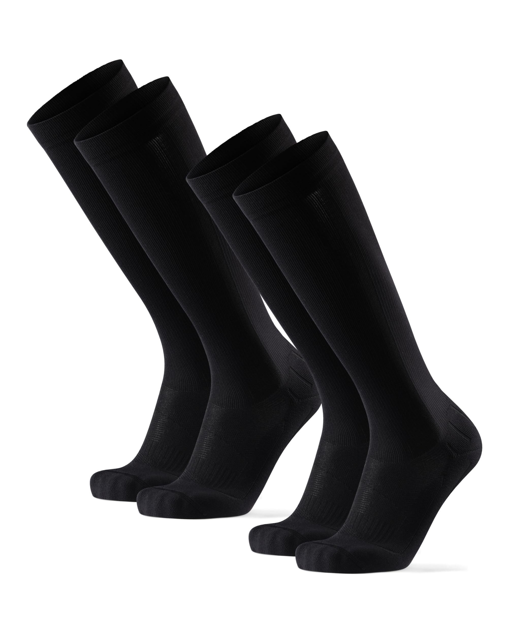 

Компрессионные носки DANISH ENDURANCE, полностью черные, размеры 28,5-30,5 см, 2 пары