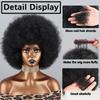 MISS WIG Synthetic Short Curly Wig African Curlys Large Roll Wig Daily Cosplay High Temperature Fiber Wig For Women Wear