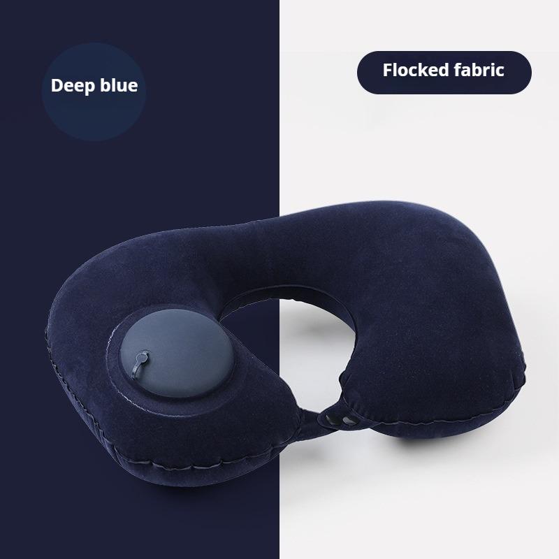 Inflatable  Portable Neck  Inflatable U-shaped Pillow Travel Neck Pillow U-shaped Neck Pillow Outdoor Travel Airplane Pillow