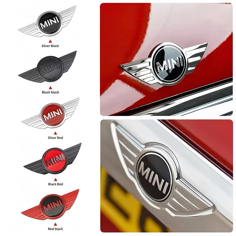 Metal Car Styling Emblem Sticker Auto Body Trunk Decoration For Mini Cooper JCW Works Hatch F54 F55 F56 F57 F60 R50 R52 R53 R55 Lzkpf00