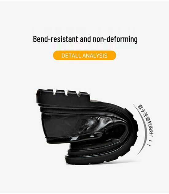 Herren Echtleder Slipper - Herbst/Winter 2025, Business Casual, Britischer Stil, Weiche Sohle, Rutschfest, Ideal für Hochzeiten.