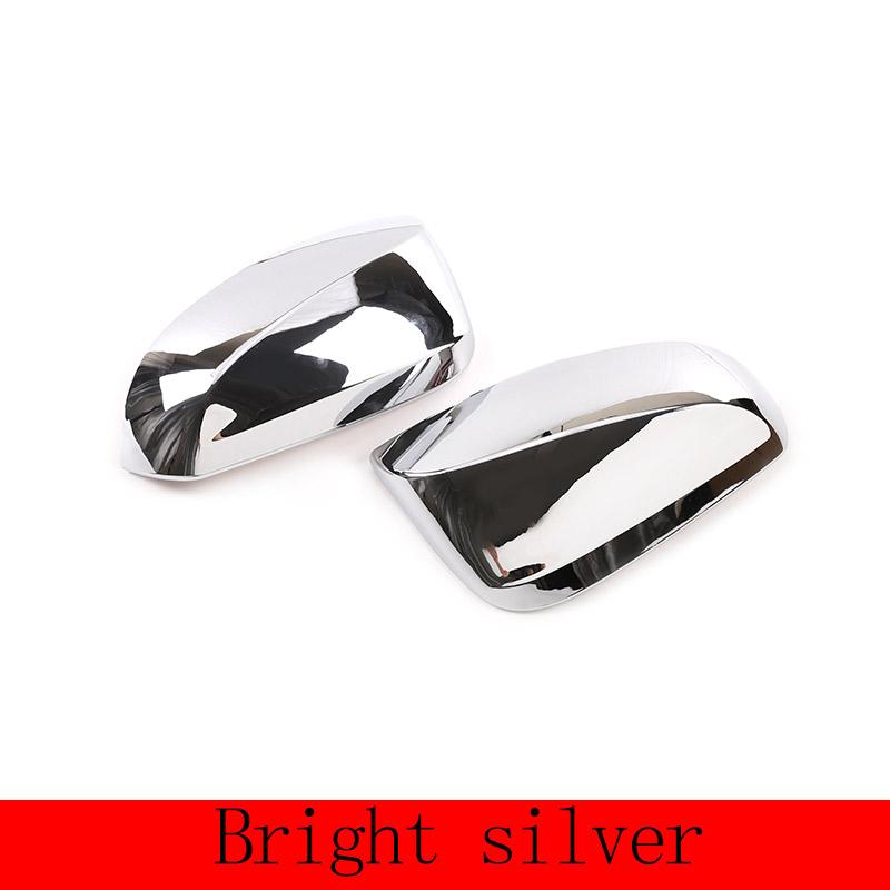

For Toyota Tacoma 2015-2026 ABS Car Outer Rear-view Mirror Cover Wing Side Mirror Decorate Cover Trim Car Accessories серебряный