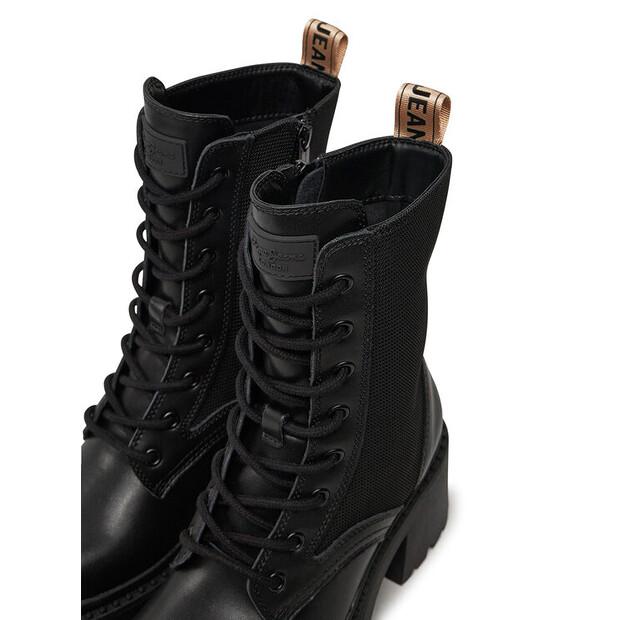 Pepe Jeans Glen West Ankle Boots PLS50551, Black
