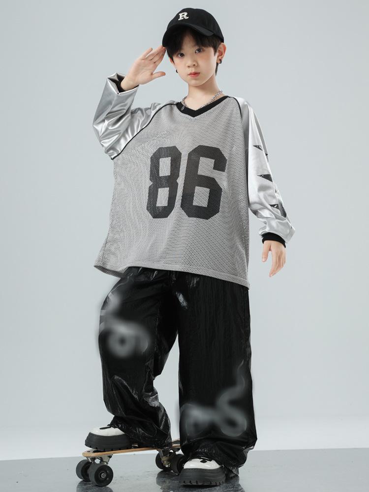 Abbigliamento Trendy Hip Hop e Jazz per Bambini - Stile Americano
