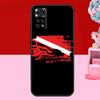 Diver Down Diving Flag Case For Xiaomi Redmi Note 14 13 12 10 11 15 Pro Plus Redmi 15 C 10C 12C 13C 14C Soft Cover