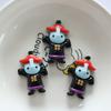 10 Pcs Cute Cartoon Halloween Ghosts, Skeletons, Pumpkins Flat Back Resin DIY Jewelry Hairpin Craft Decoration Accessorie