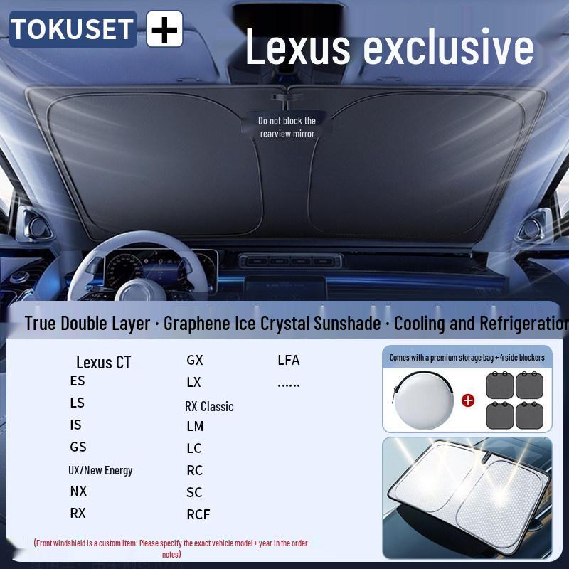Car Sunshade Blackout: Windshield Heat Insulation & Sun Blocker Curtain