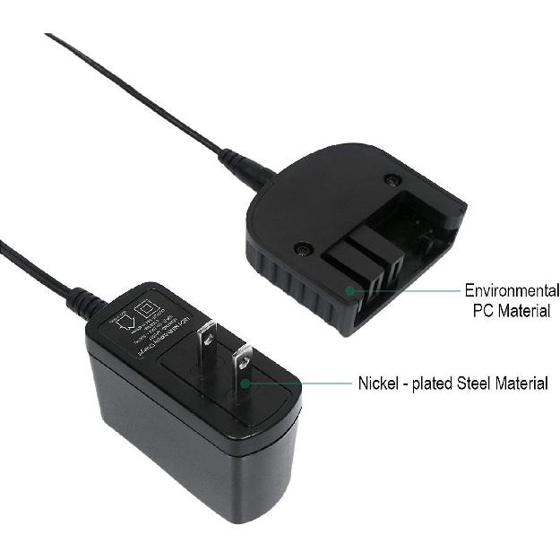 9.6V-18V Charger for, Charger Ni-Cd Ni- A18 Hpb18 A14 Hpb14 A12 Hpb12,Us Plug, black