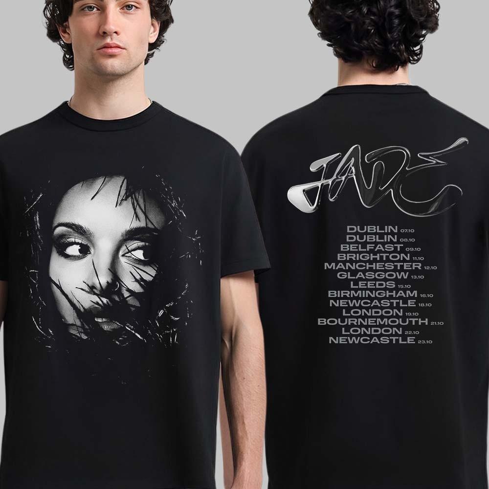 JADE That’s Showb!z Baby The Tour 2026 UK And Ireland Merch Jade Face Date Back XXL